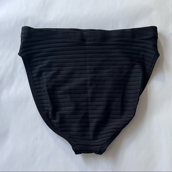 La Blanca Black High Rise Bikini a bottom size 8 - Picture 4 of 4